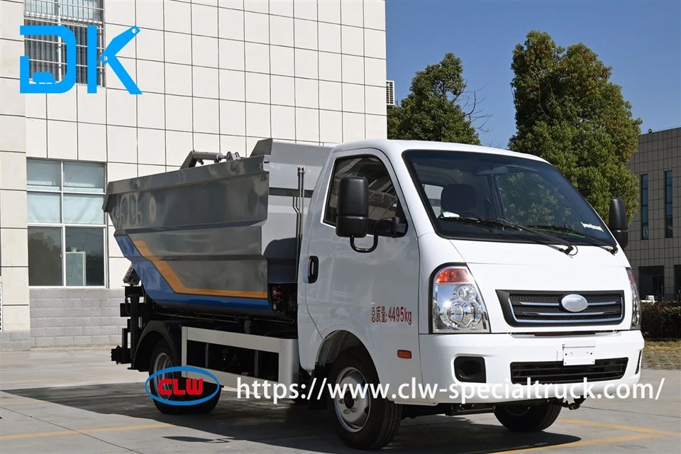 Pure Electric Self-loading Garbage Truck Chengli Pure Electric Truck