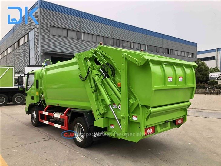 6m³ Foton Compressed Garbage Truck